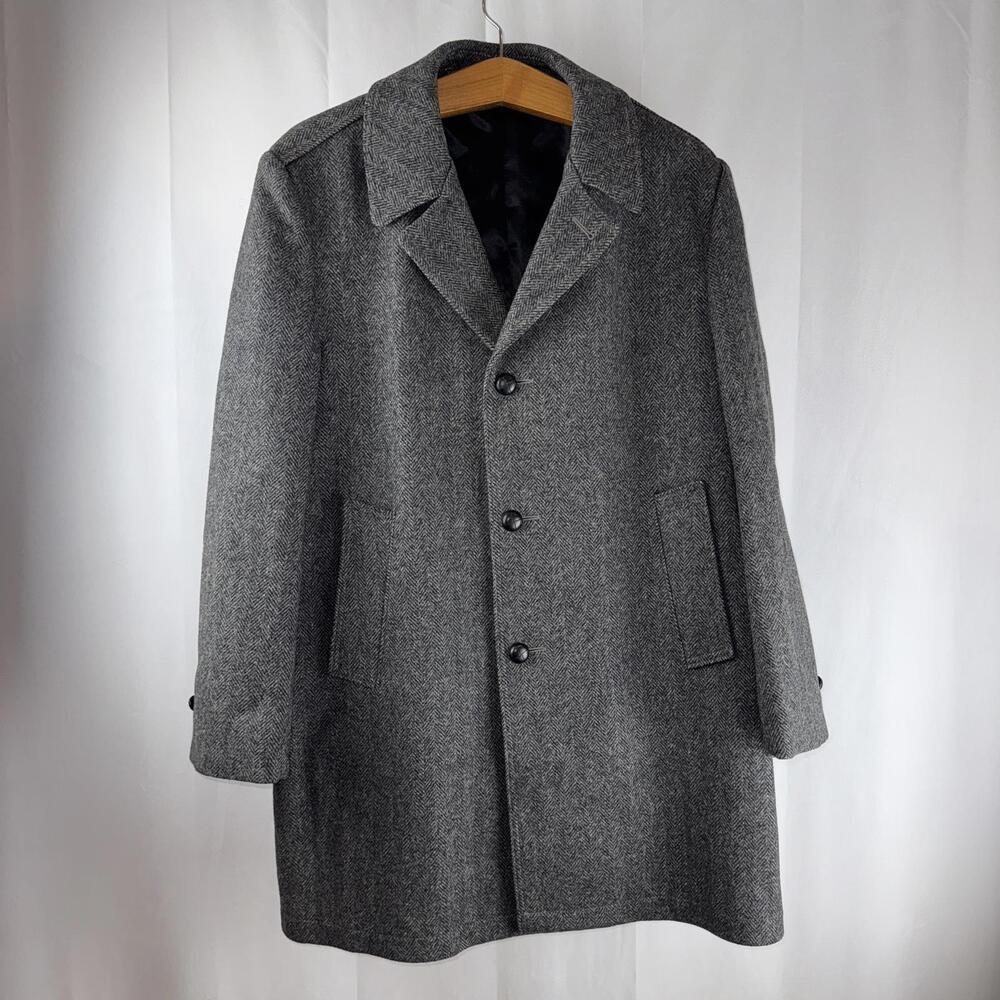 VTG 60s/70s Casualcraft Men’s Wool Coat 42 Regular